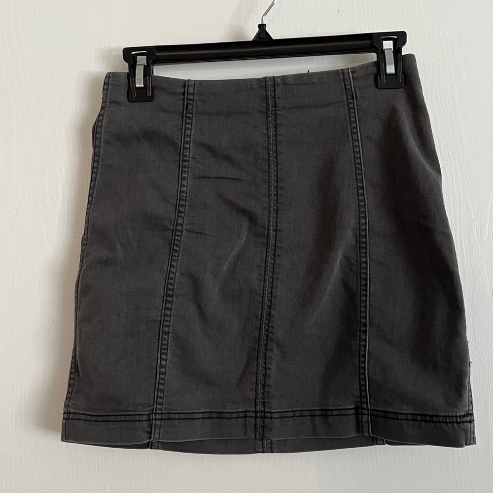 Free People grey skirt